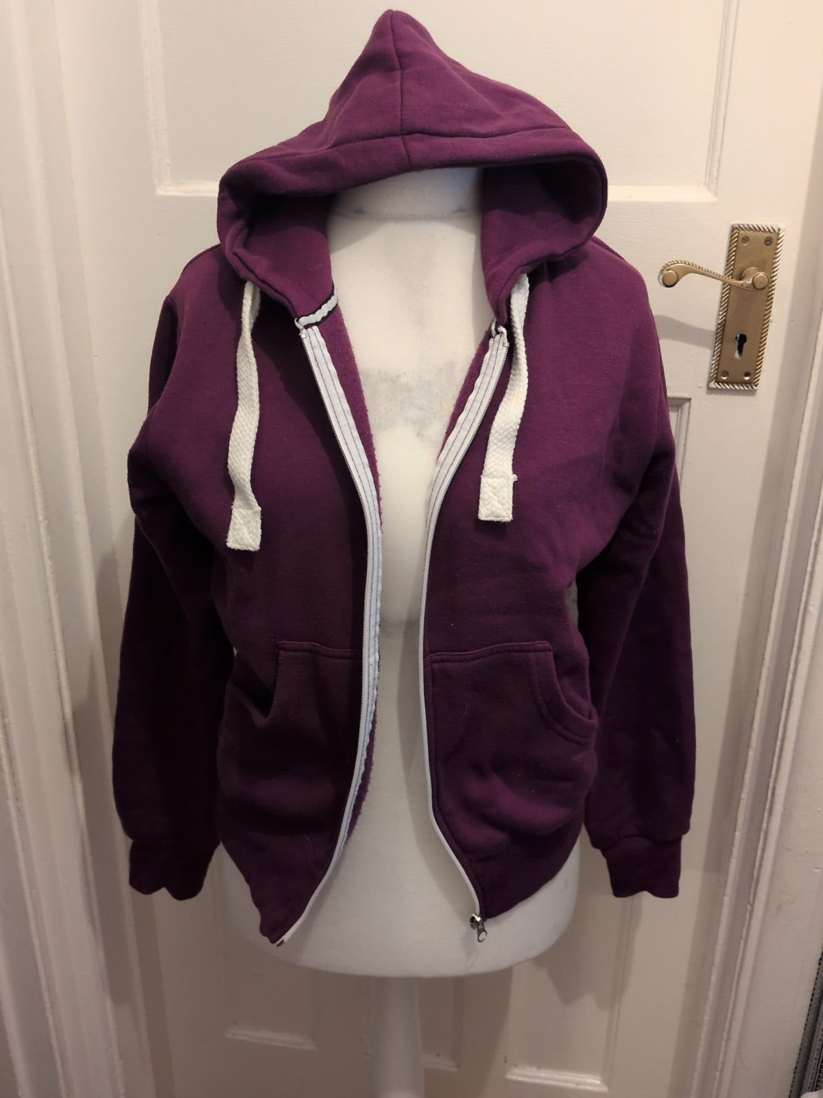 Malakai XL Purple Full Zip Hoodie