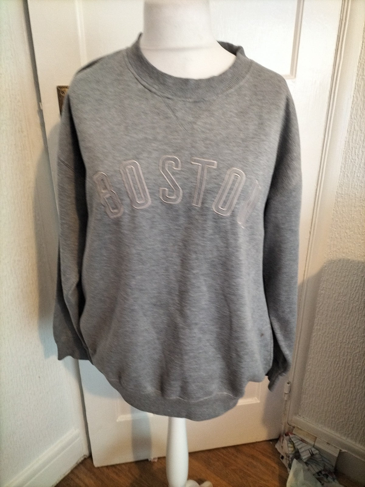Mens Petroleum Size 2XL Grey Sweatshirt