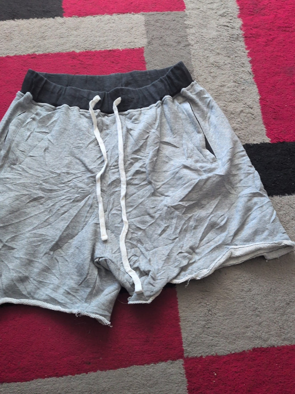 Destruct Medium Grey Sweat Shorts