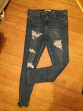 Ladies Topshop Size 34/32 "Jamie" Jeans