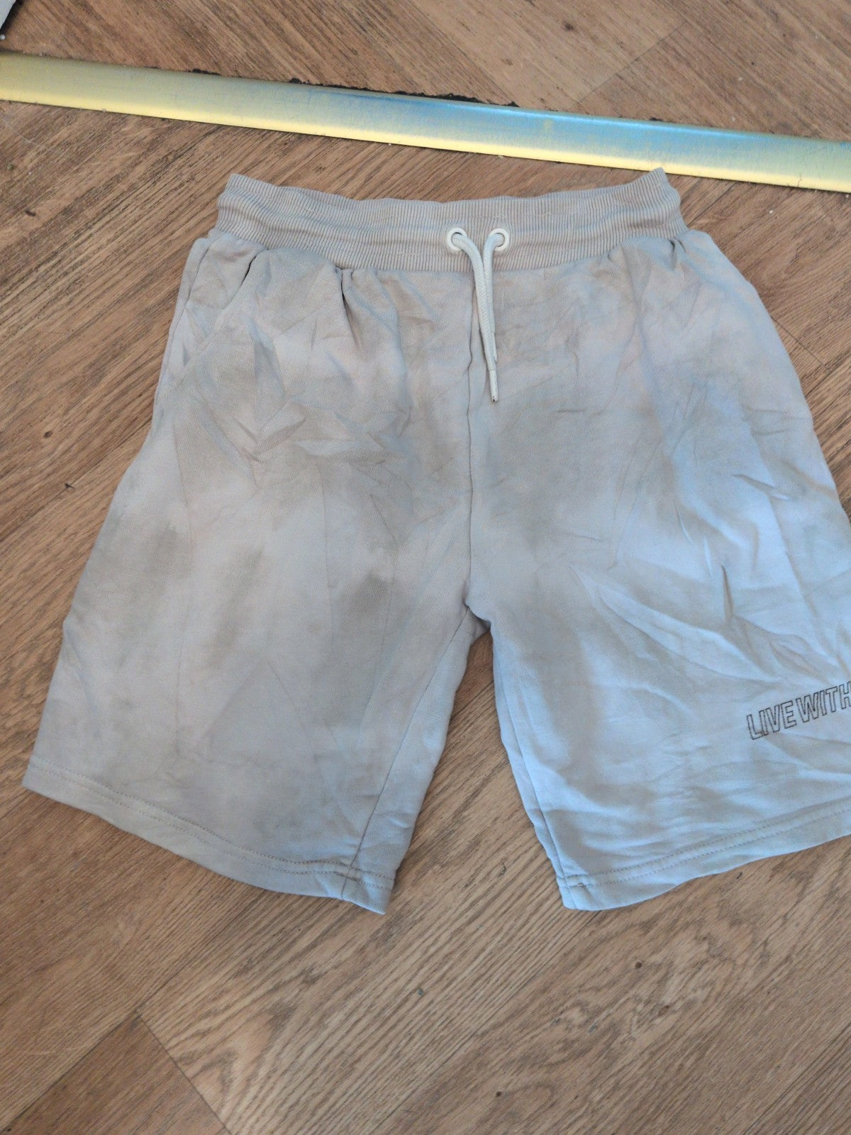 George 12-13 Years Beige Elasticated Sweat Shorts