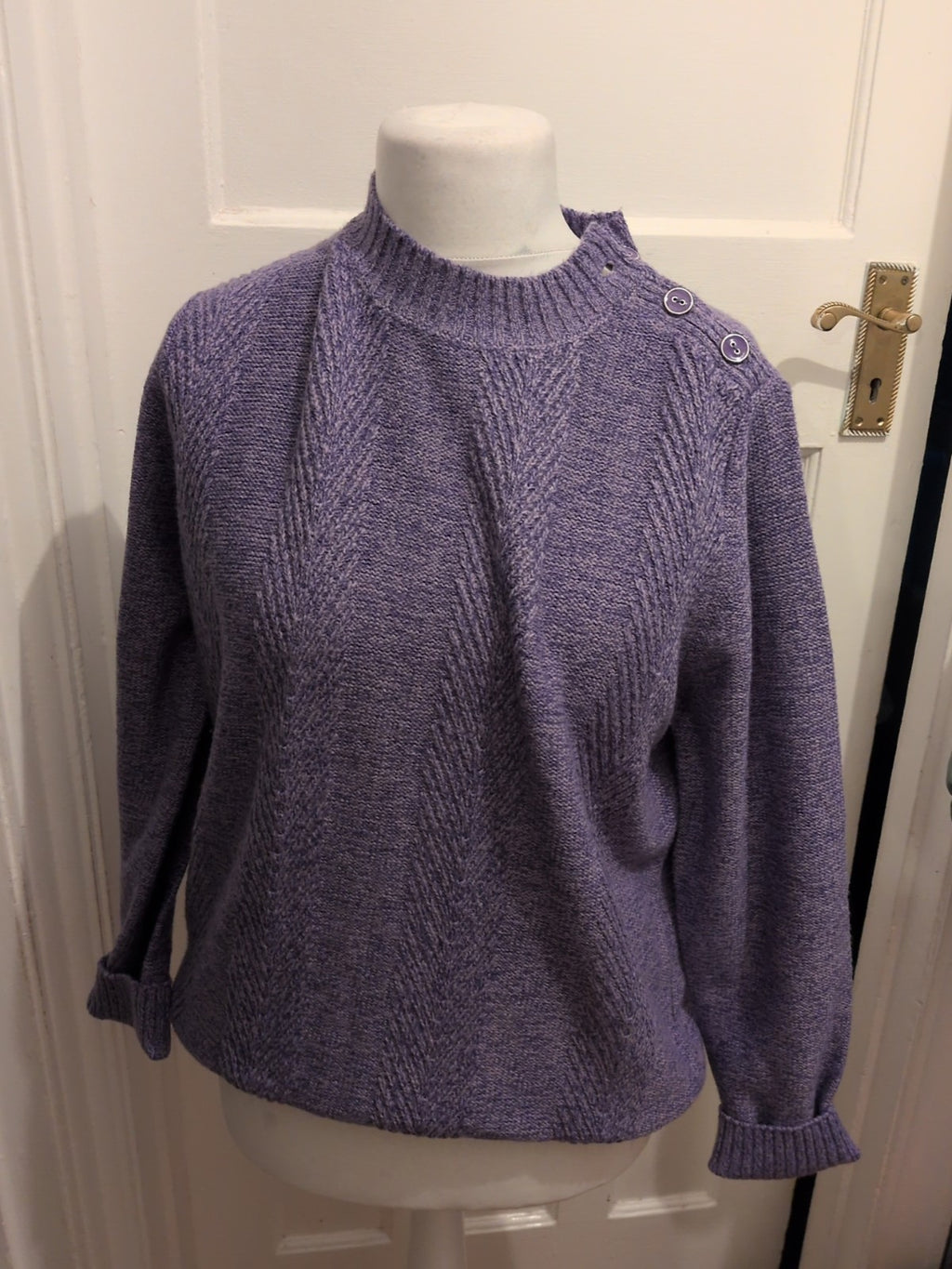Honor Millburn 18-20 Purple Toned Jumper