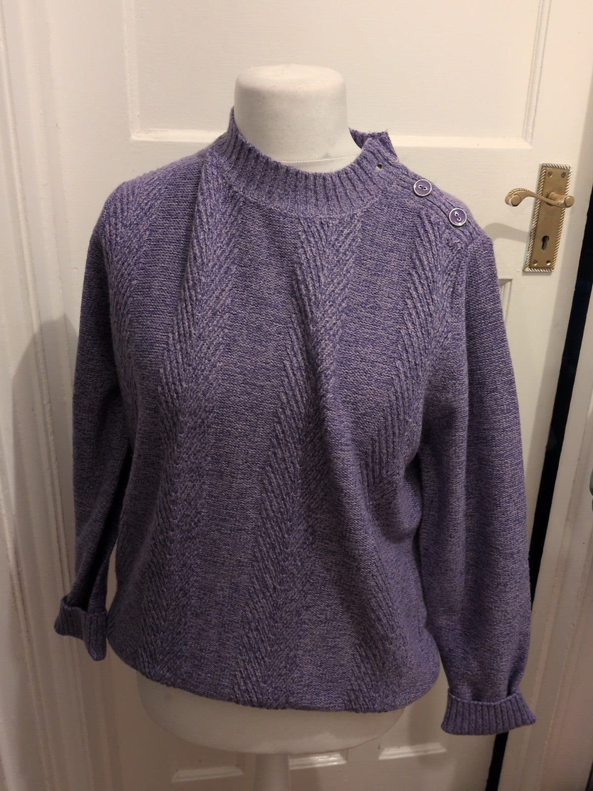 Honor Millburn 18-20 Purple Toned Jumper