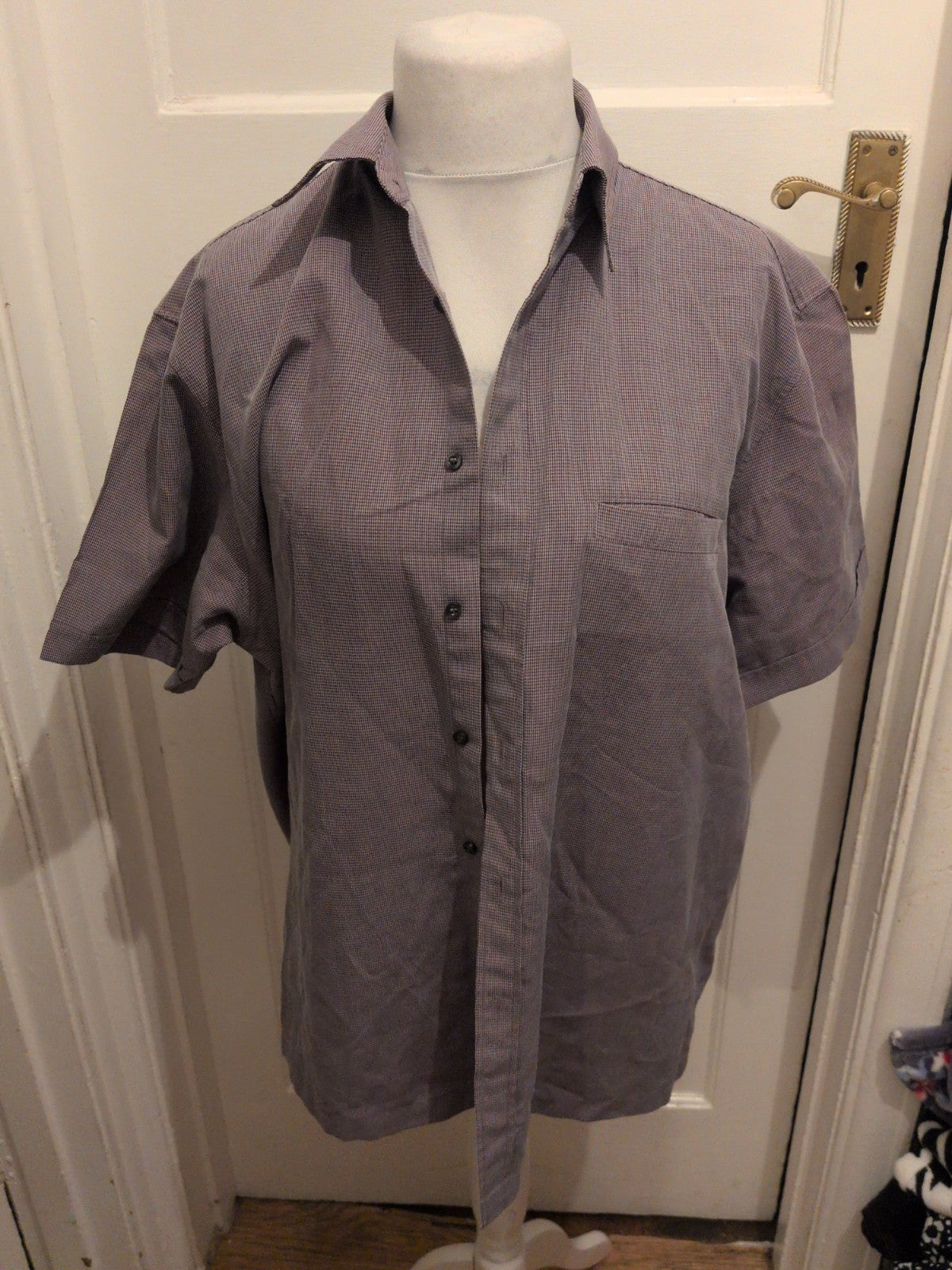 Burton Large Purple Shirt Short Sleeve
