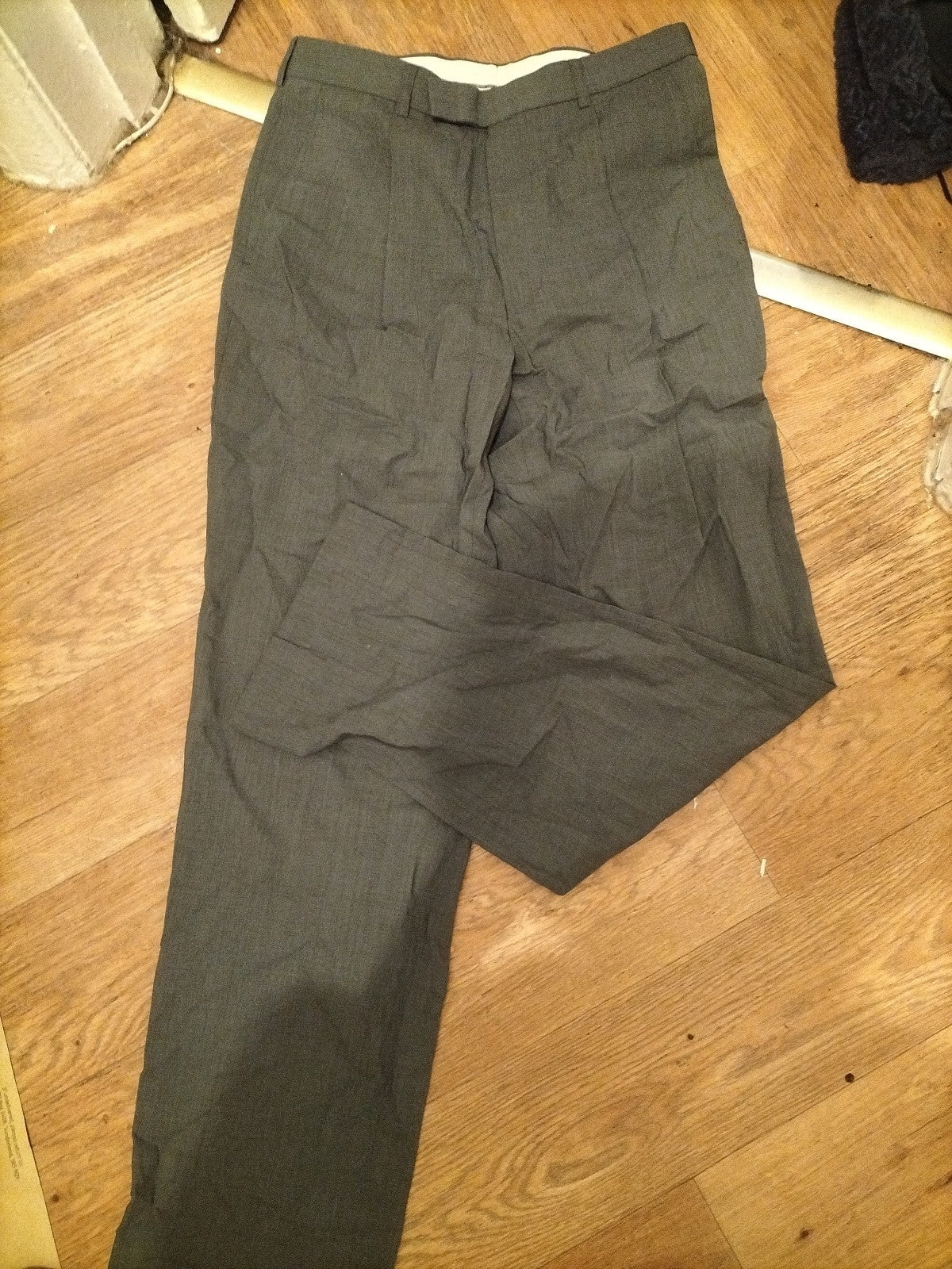 Mens Urban Survival Travel Size 30/31 Light Olive Wool Natural Stretch Trousers