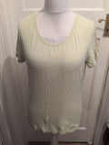 Artigiano Medium Lime Short Sleeve Blouse