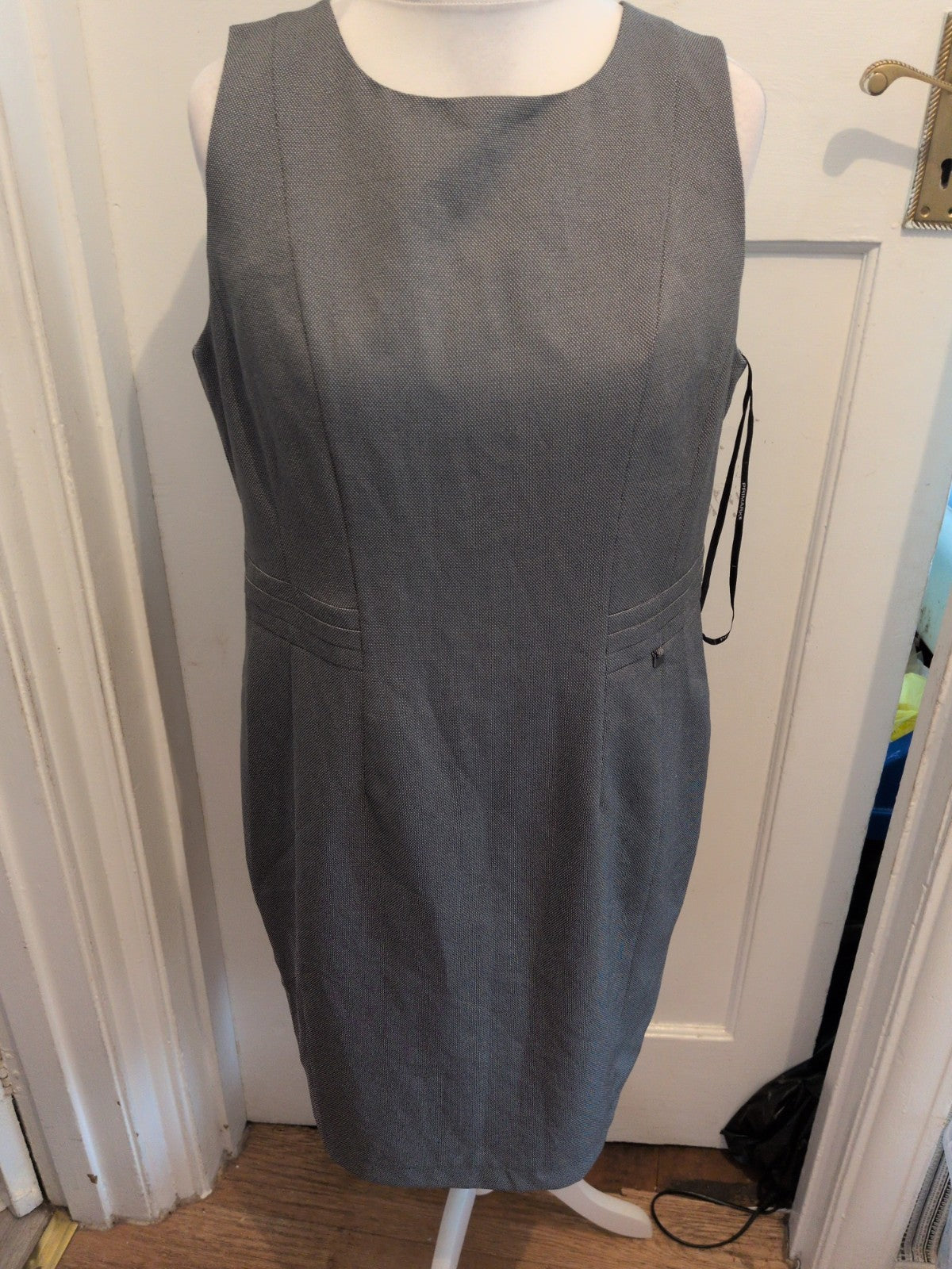 Primark 18 Grey Sleeveless Dress