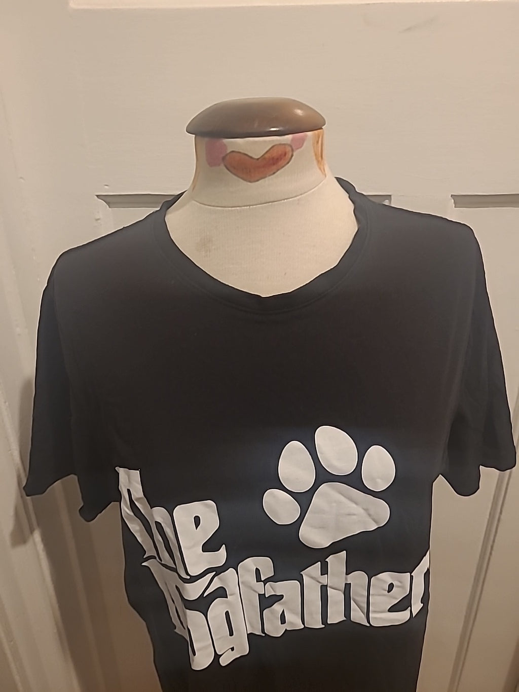 Mens The Dog Father Black Short Sleeve Top
