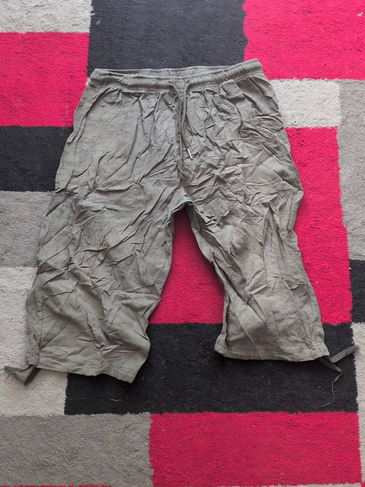 Medium Green Elasticated Shorts