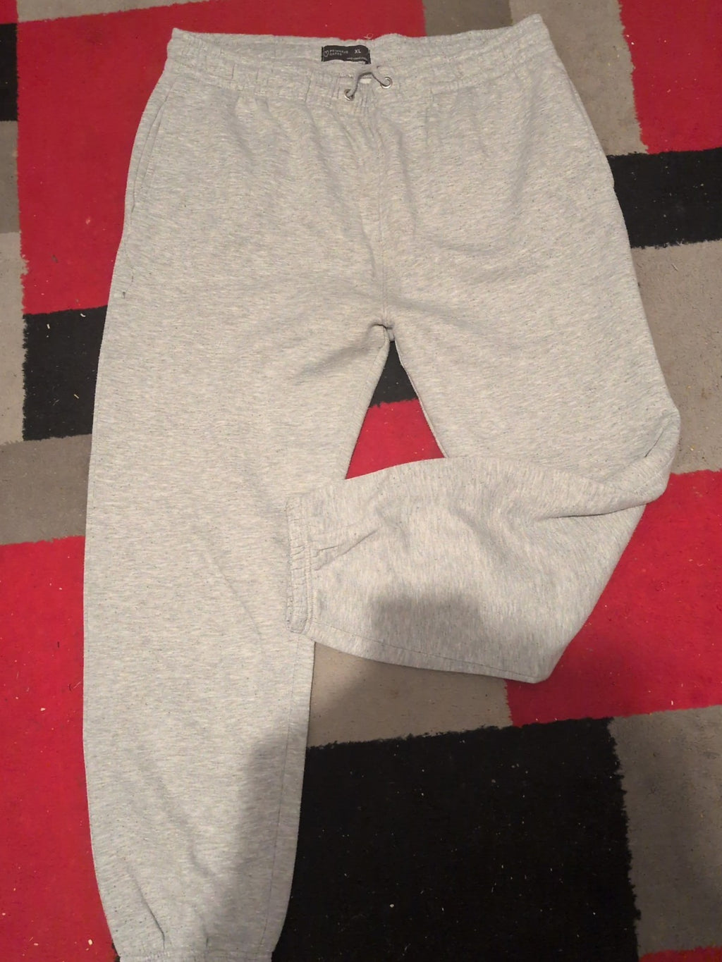 Primark XL Grey Elasticated Jogger Bobbling