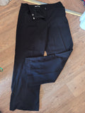 Ladies Tu Size 12 S Black Smart Trousers