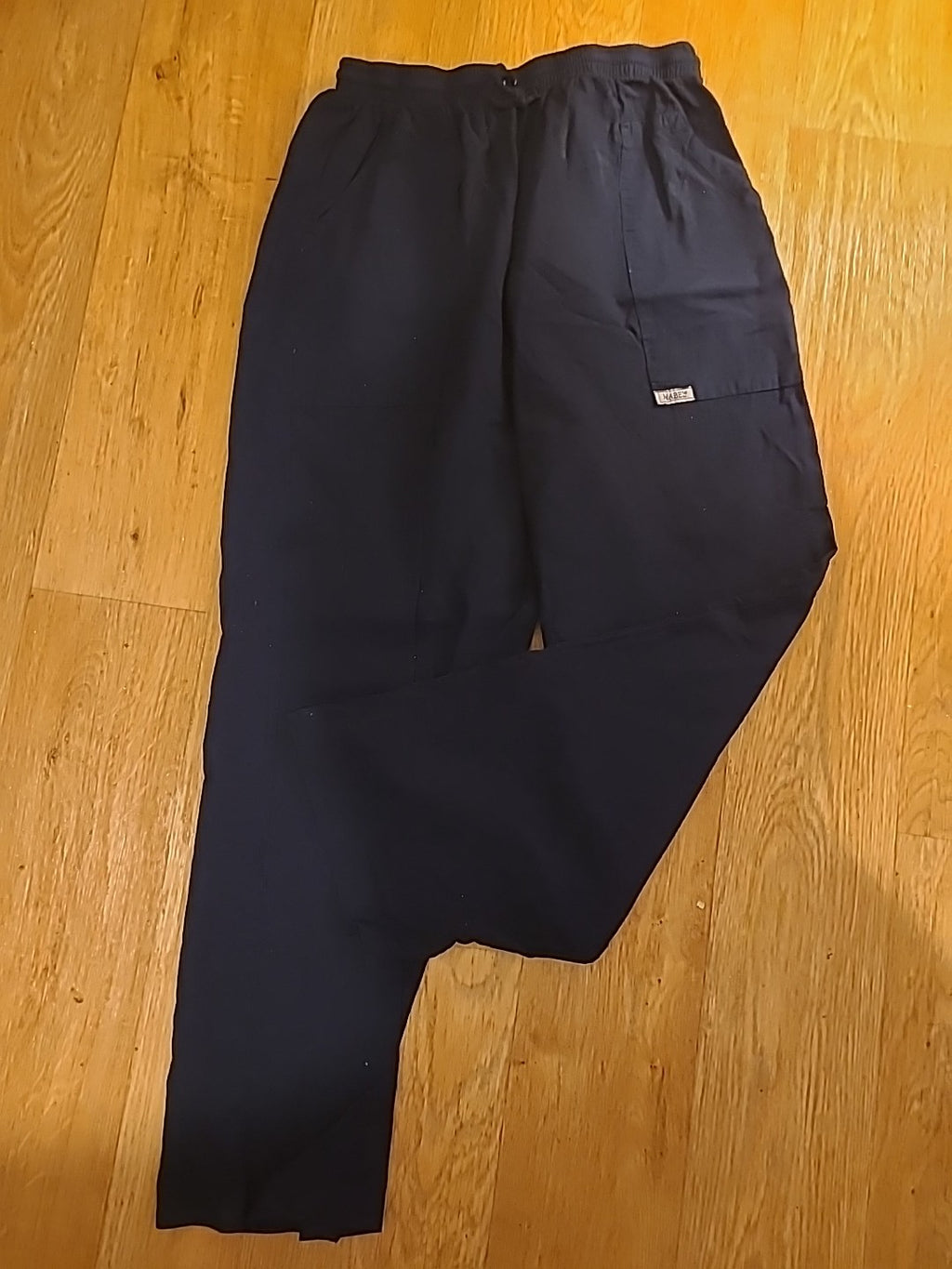 Mens Mabel Size Small Navy Elasticated Jogger