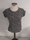 F&F 6 Black And White Short Sleeve T-shirt