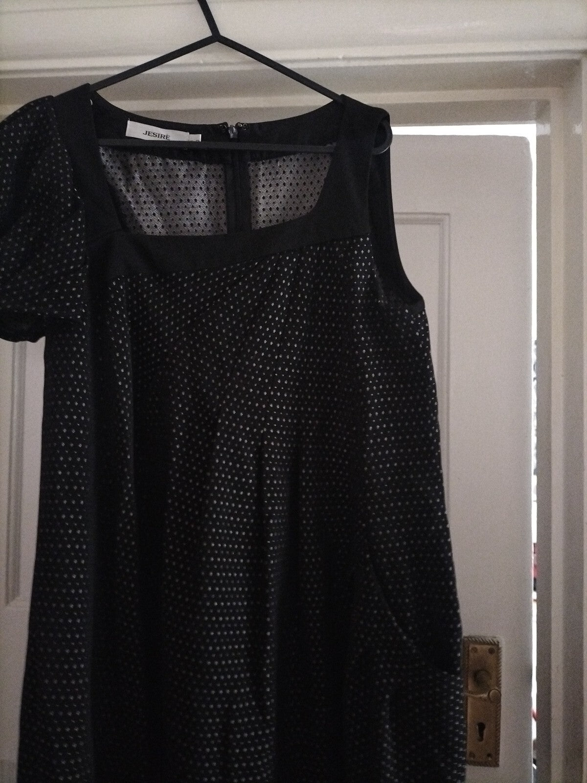 Ladies Jesire 12 Navy Off The Shoulder Dress
