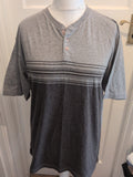 Debenhams Large Grey Toned Short Sleeve Polo