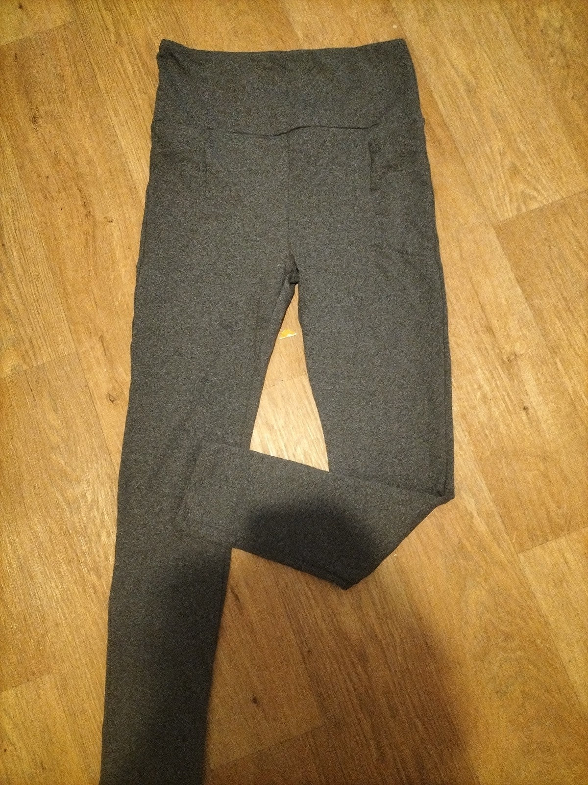 Ladies Size L Grey Thermal Leggings