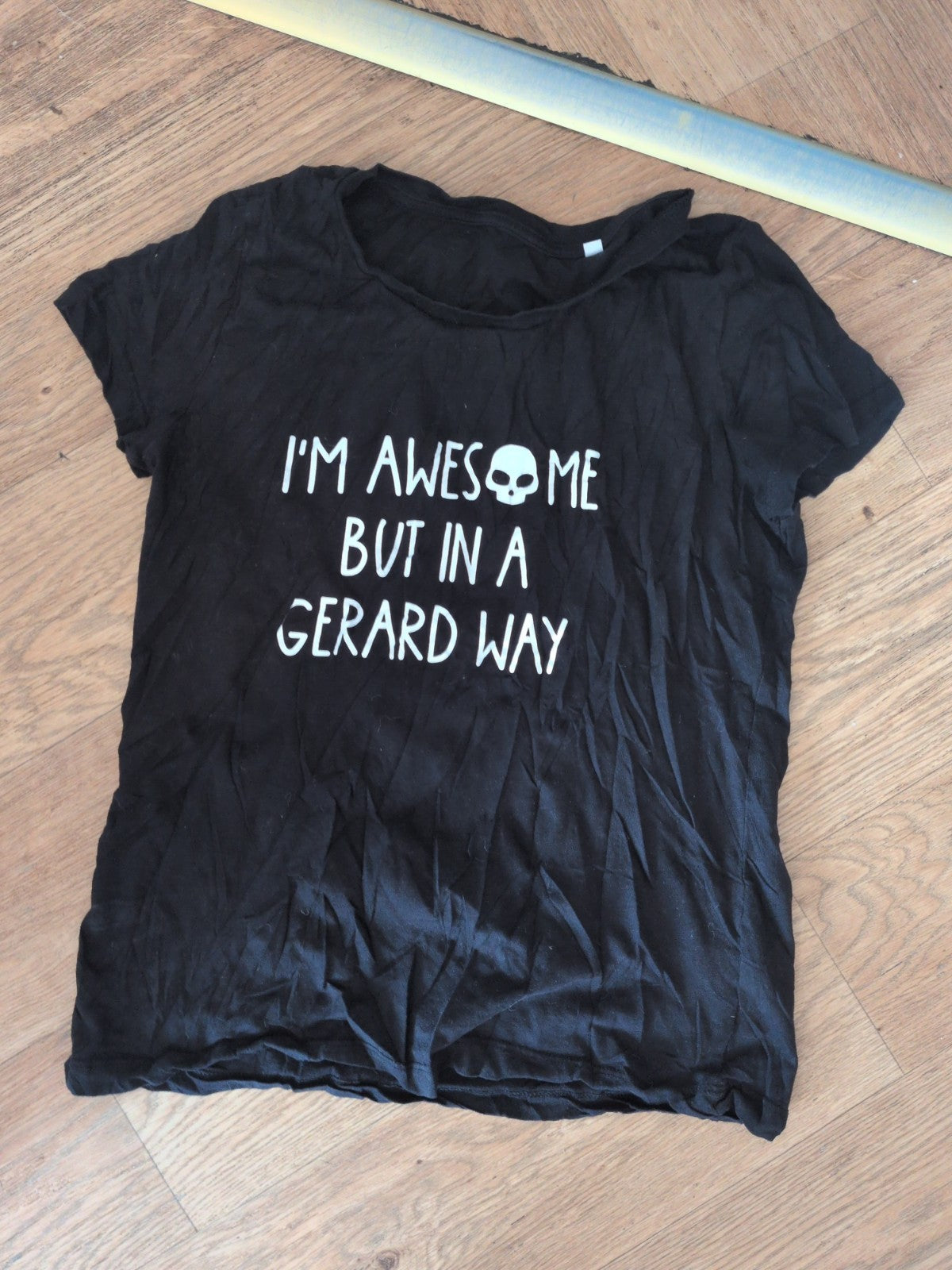 XS Black Awesome T-shirt Short Sleeve