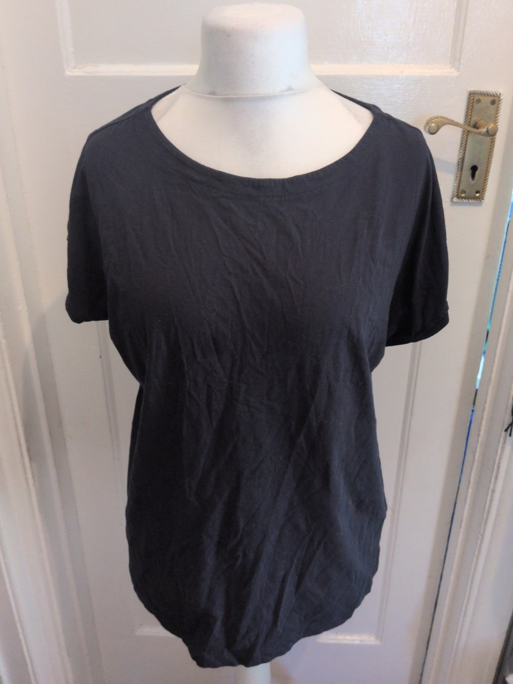 Next 18 Navy Cap Sleeve Tee