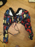 Ladies Jaded Size Large Bright Butterfly Top