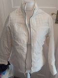 Marisota 14 Cream Full Zip Basic Jacket