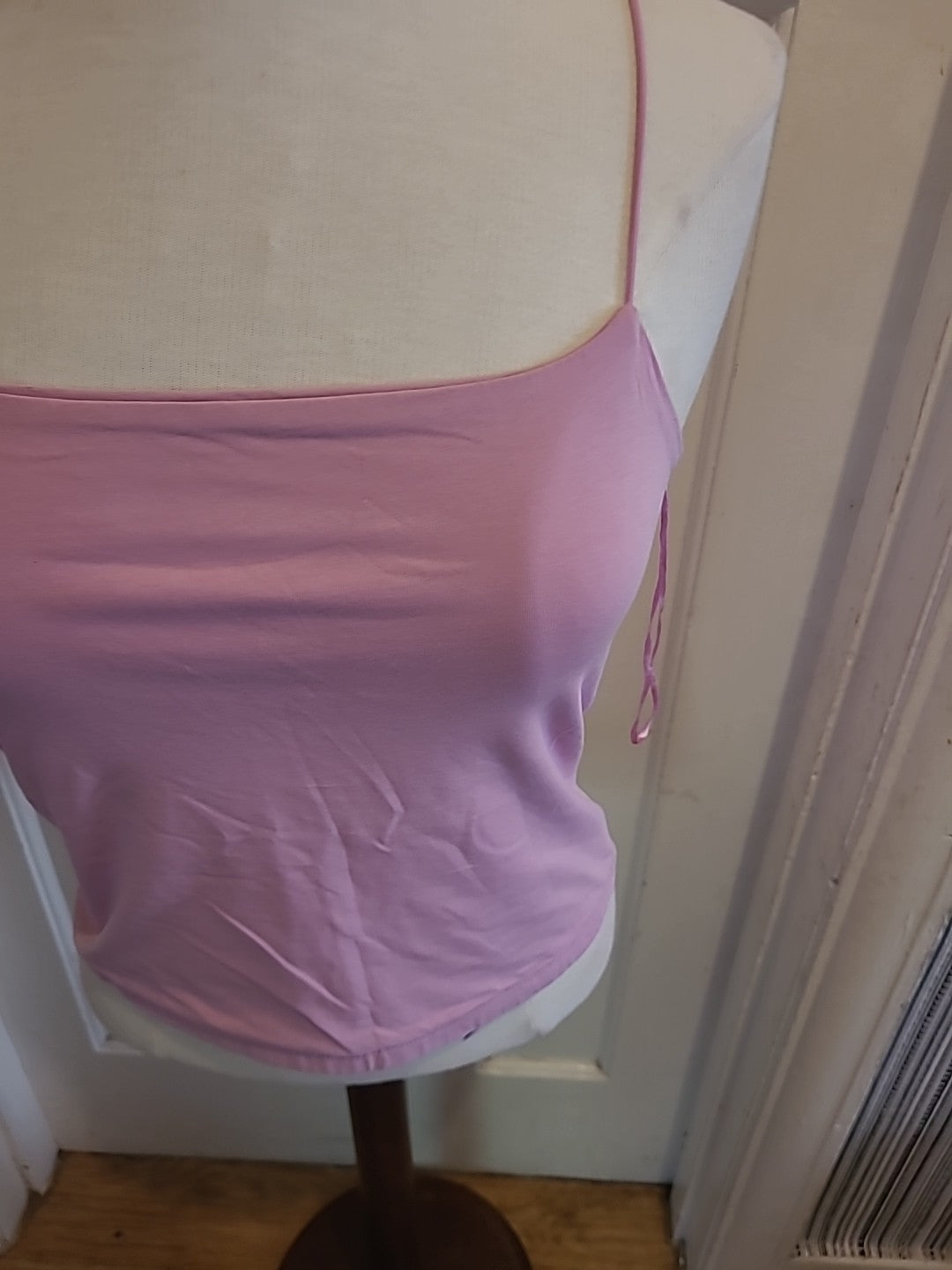 Ladies Primark Size 12-14 Pink Sleeveless Tshirt