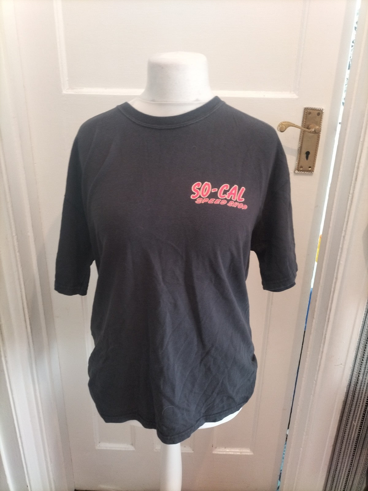 Hanes Beefy Large Printed T-shirt Short Sleeve