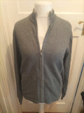Blue Harbour Medium Grey Full Zip Jumper