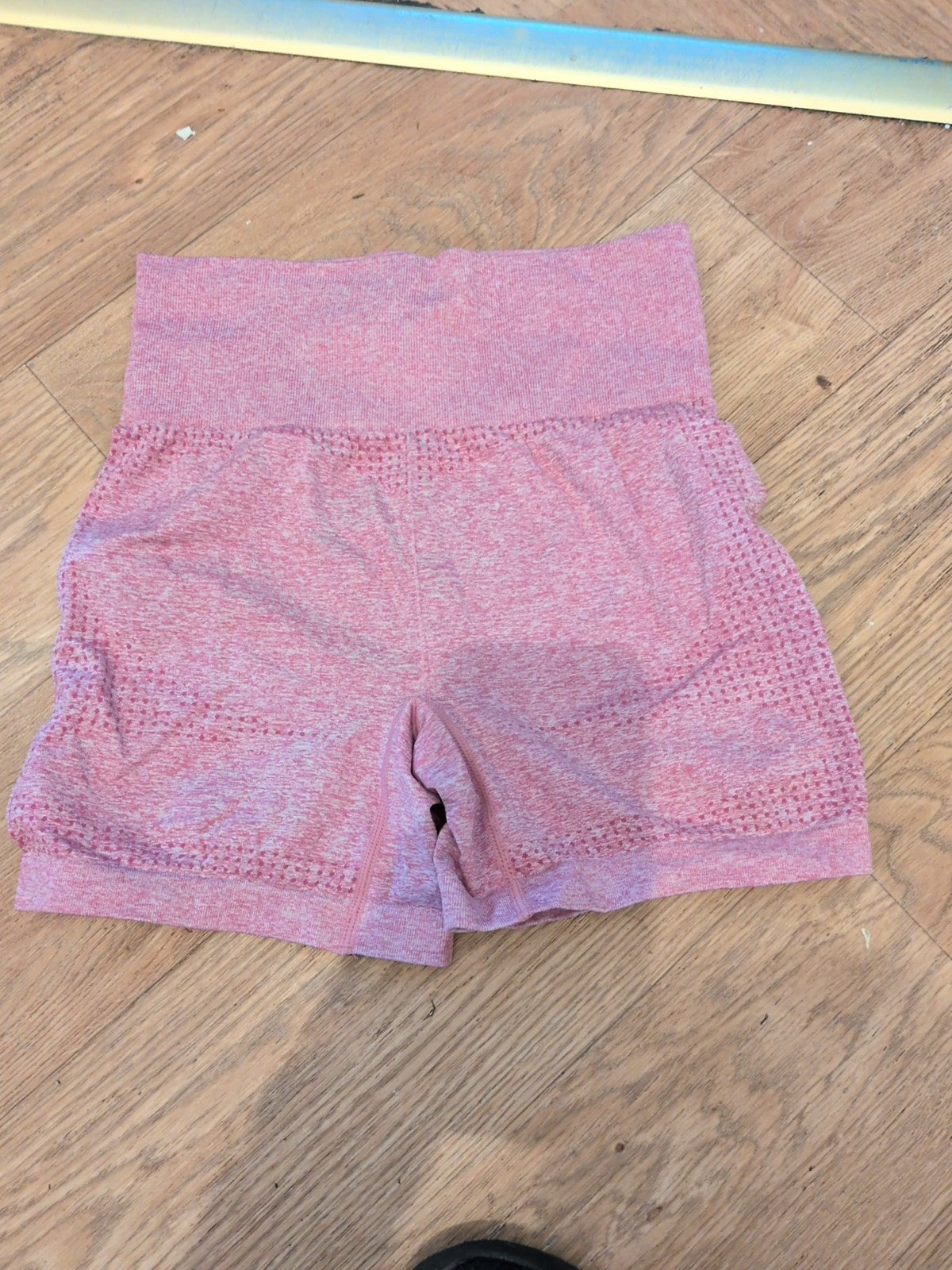 ladies Size Small Pink Elasticated Gym Shorts