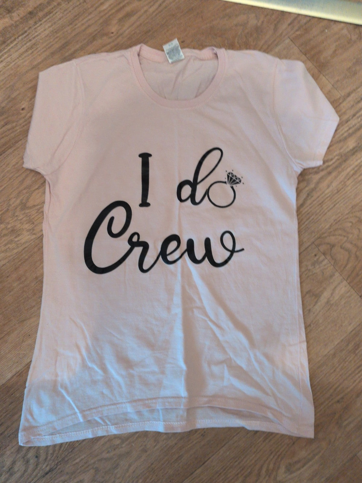 Fruit Of The Loom Medium Pale Pink Print Short Sleeve T-shirt