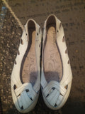 Ladies Profile Size 3 Beige Slip On Dolly Shoes
