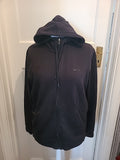 Mens Hugo Boss Size M Black Full Zip Hoodie