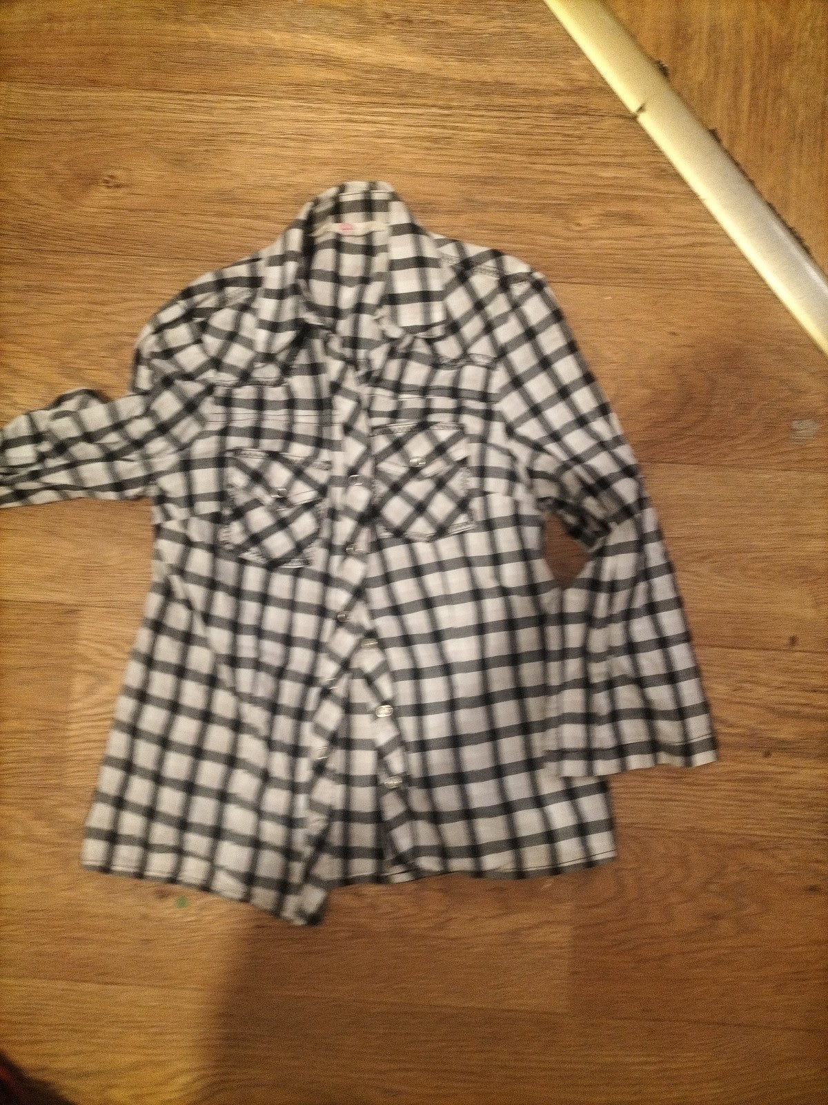 Girls New Look Age 13 Years Check Blouse