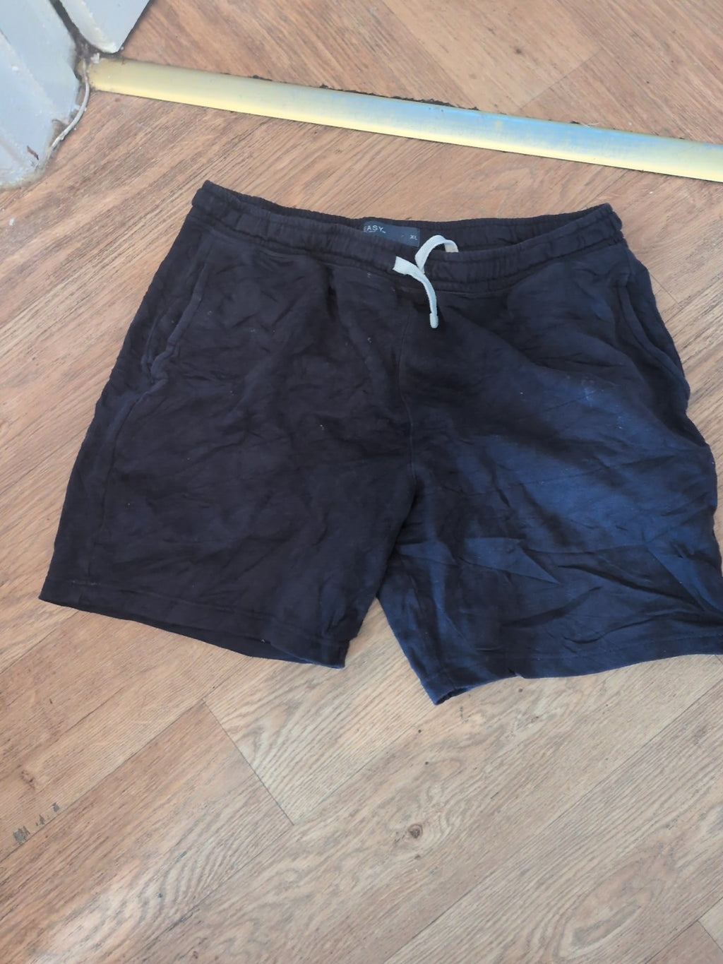Easy XL Navy Elasticated Sweat Shorts(Slight Marks)