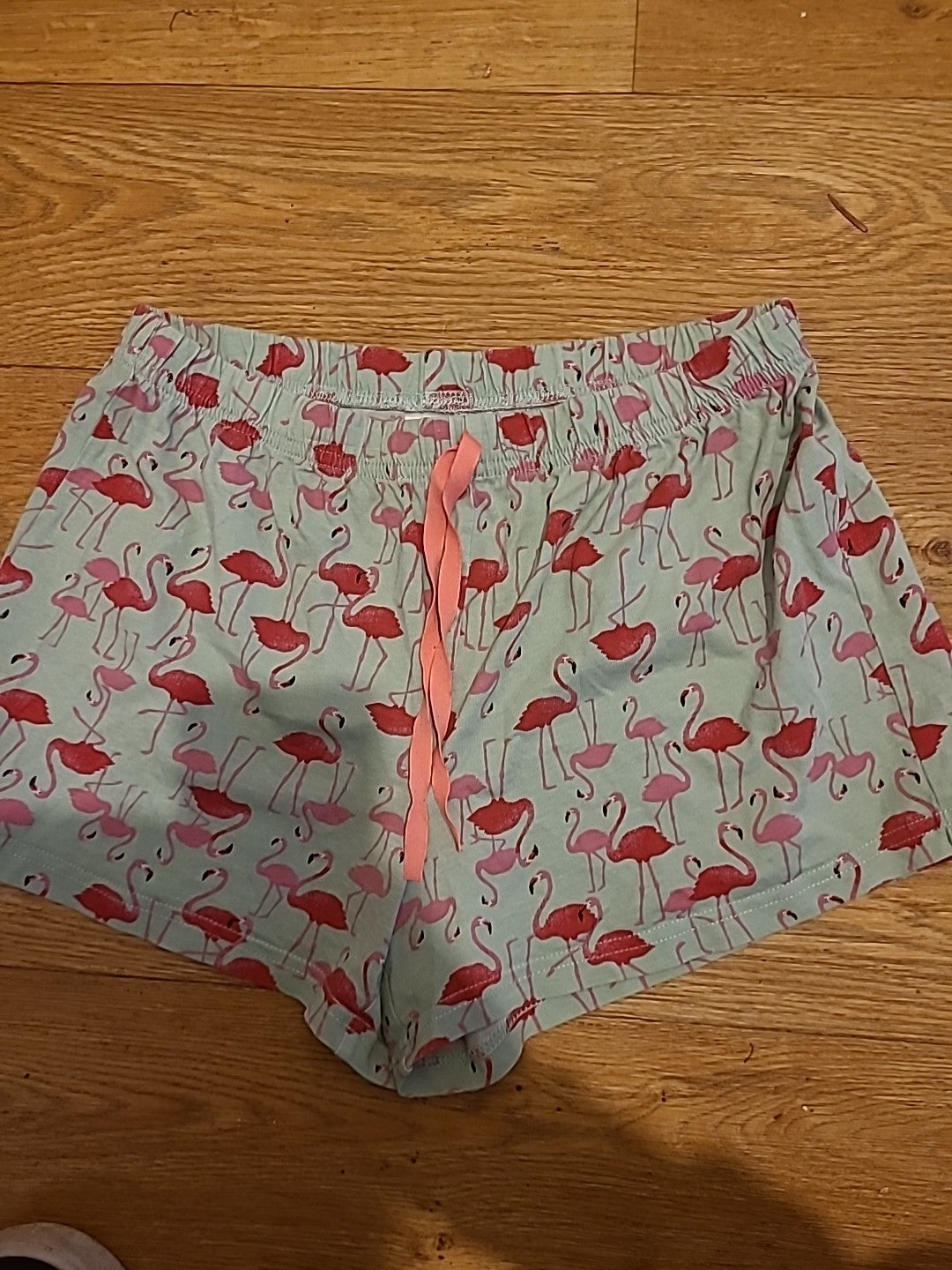 Ladies George Size 8-10 Flamingo Sleep Shorts