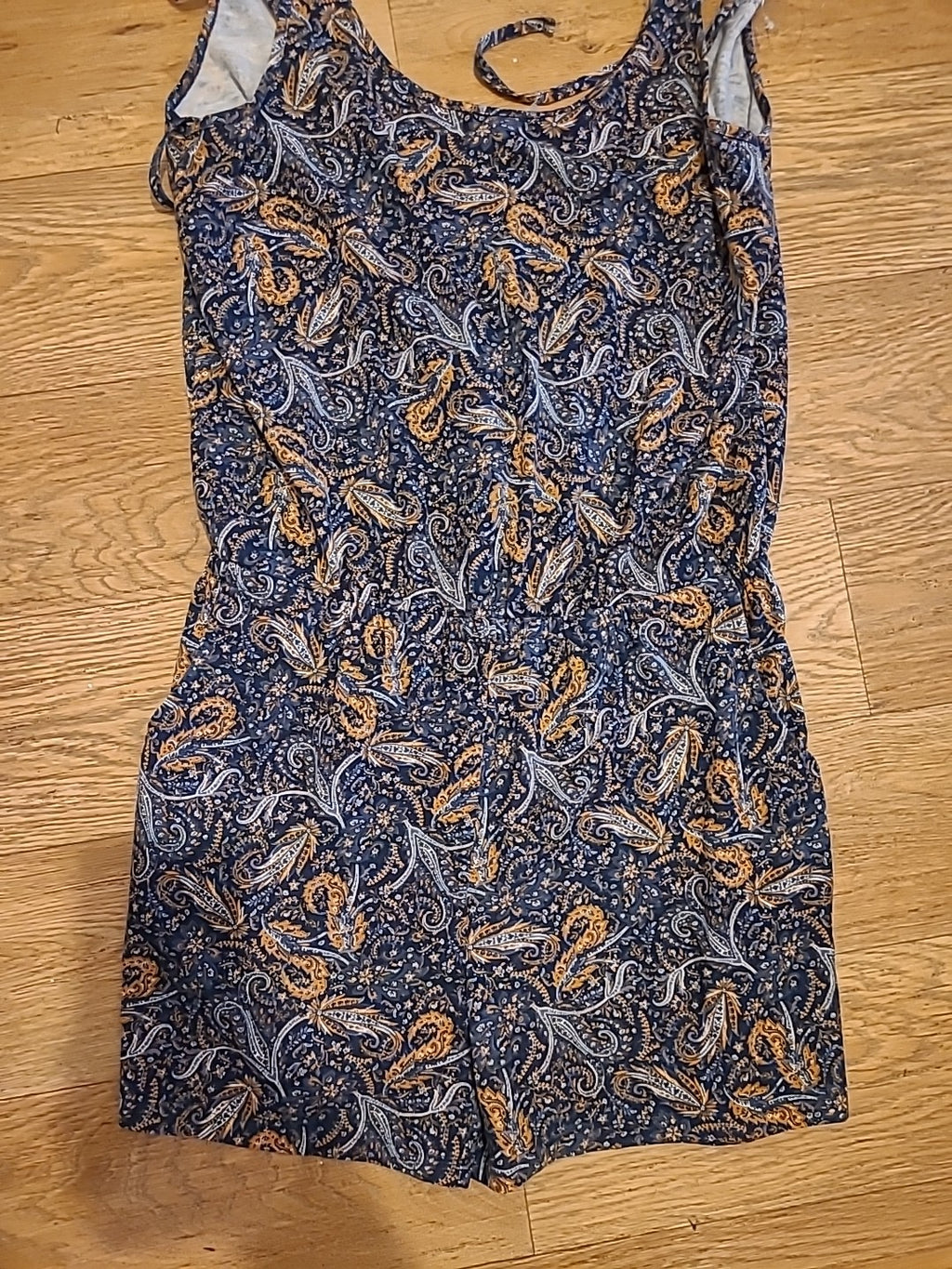 Ladies Size Medium Multi Aztec Sleeveless V Neck Playsuit