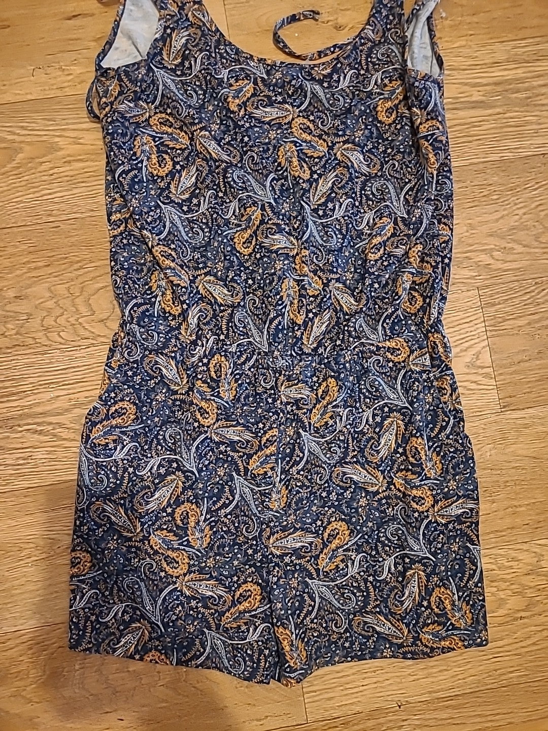 Ladies Size Medium Multi Aztec Sleeveless V Neck Playsuit
