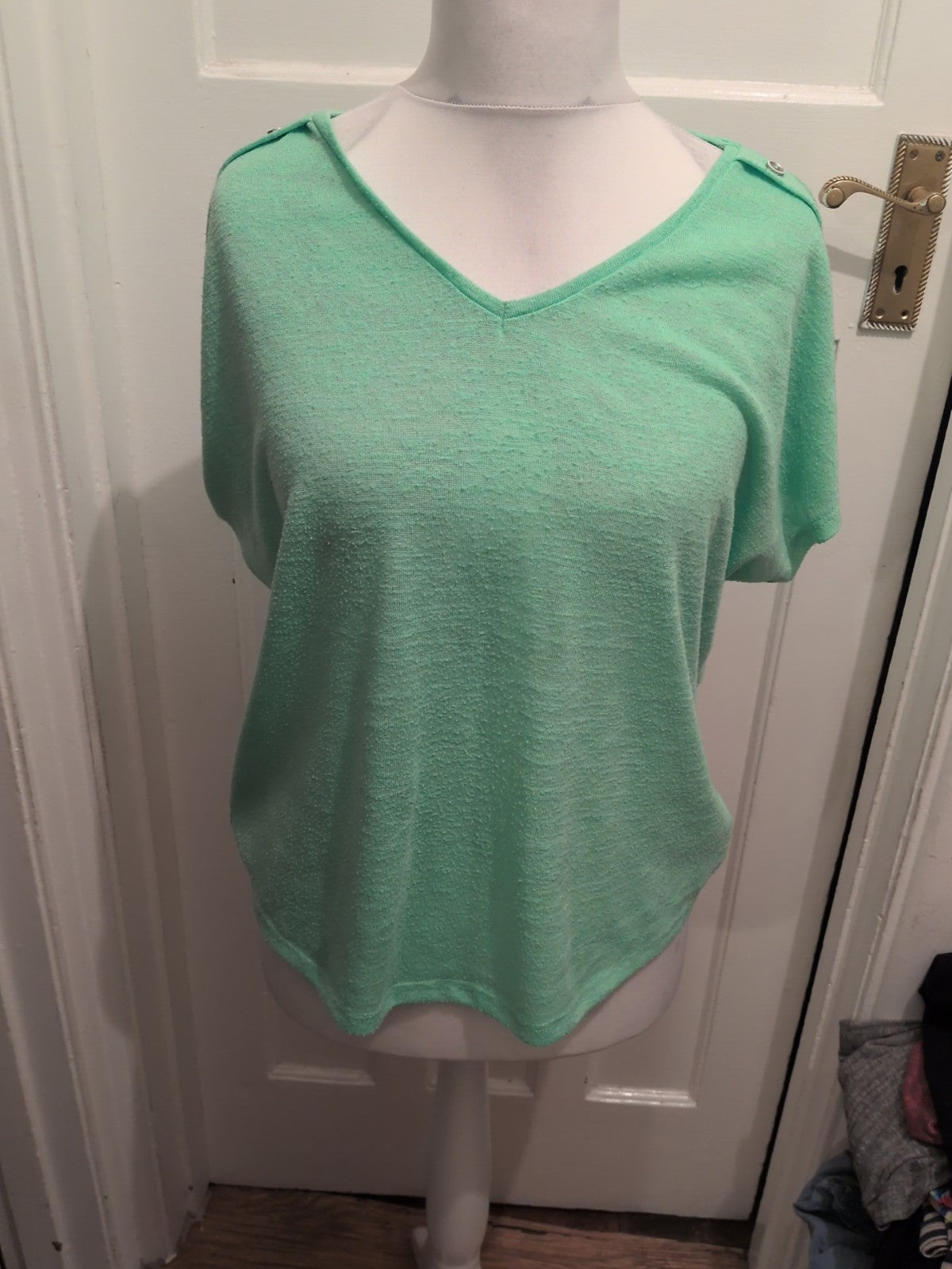 Suzanne Grae Large Green Short Sleeve T-shirt