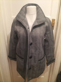 Ladies Anne De Lancay Size M Black And White Lined Blazer