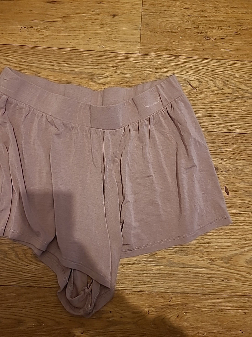 Ladies Primark Size Medium Purple Elasticated Sleep Shorts