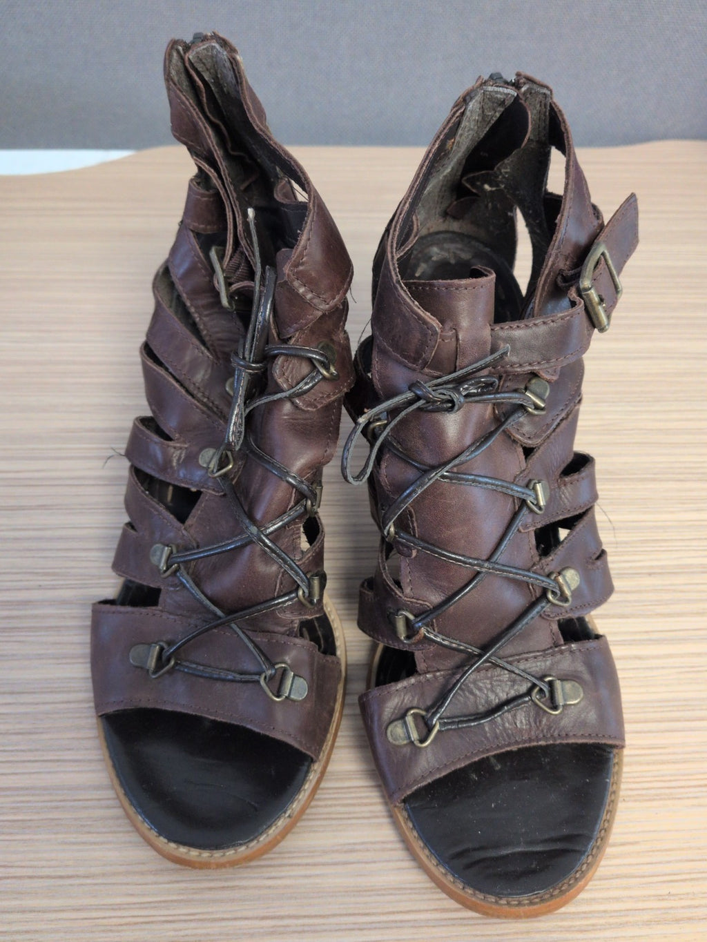 Jones Bootmaker EU 41 Brown Wedge Boot