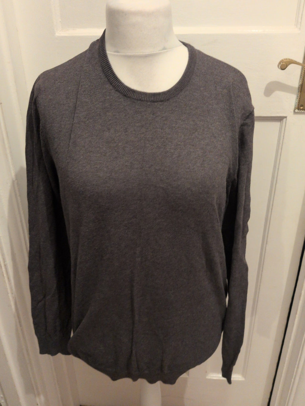 Kiabi XL Grey Long Sleeve Pullover Jumper