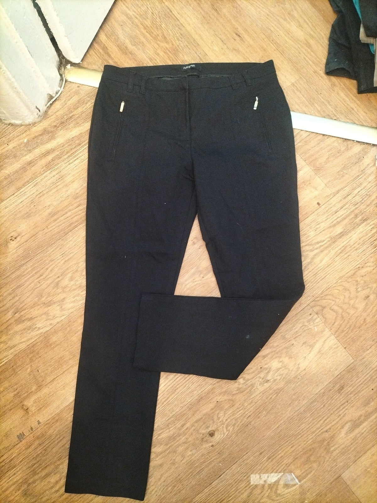Autograph 12 Black Smart Trousers