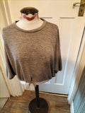 Ladies George Small Stone Coloured Long Sleeve Top
