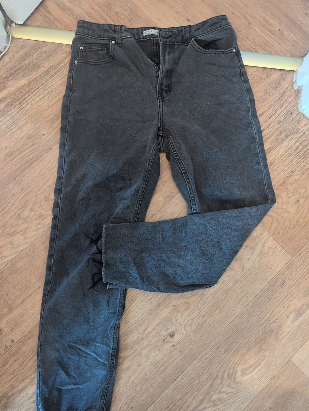 Denim+Co 12 Rough Hem Jeans