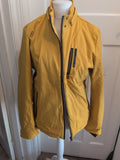 Large Yellow Fleece Lined Rain Coat