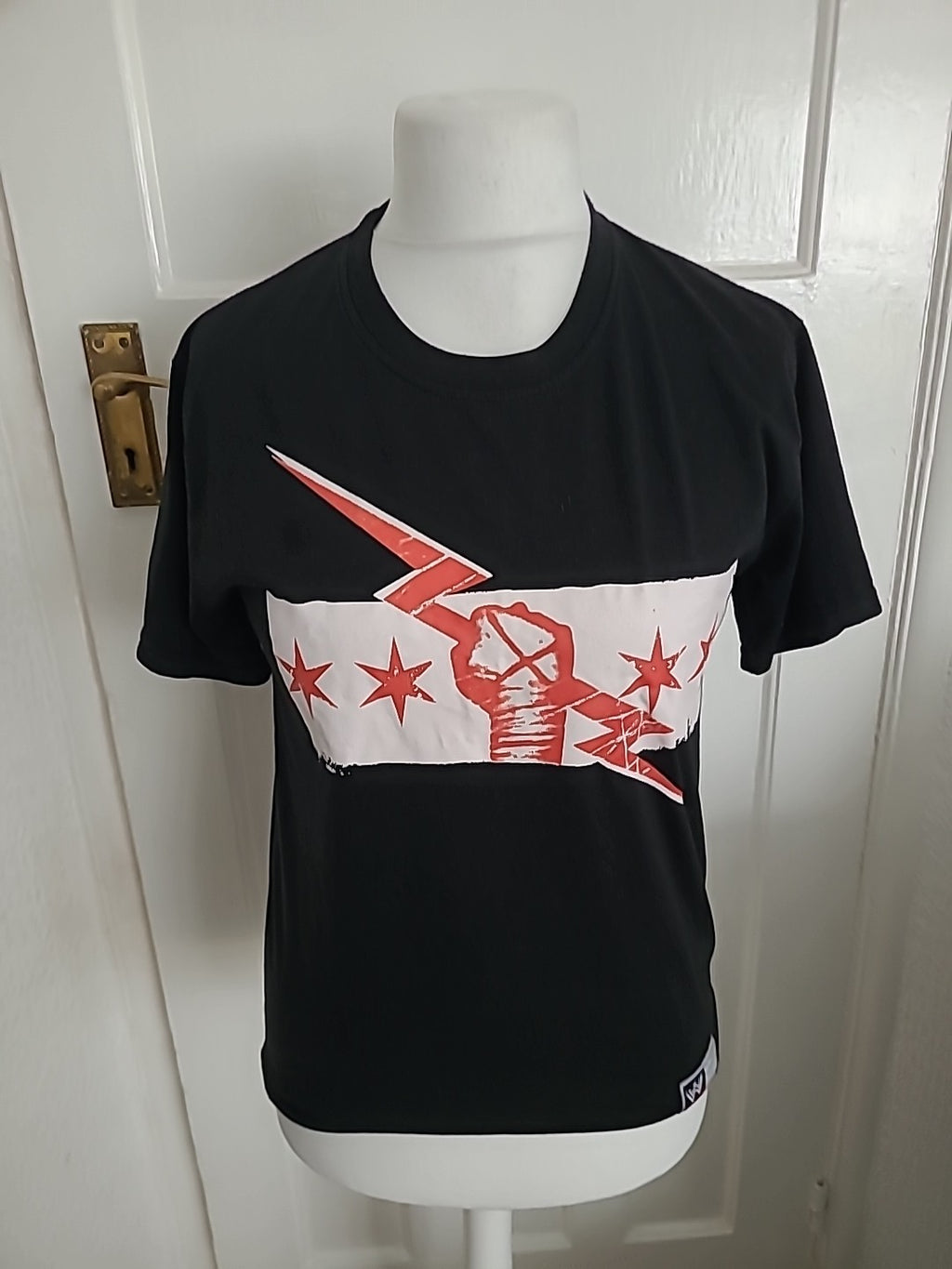 Mens Authentic Wear Size Medium Black Short Sleeve T-shirt
