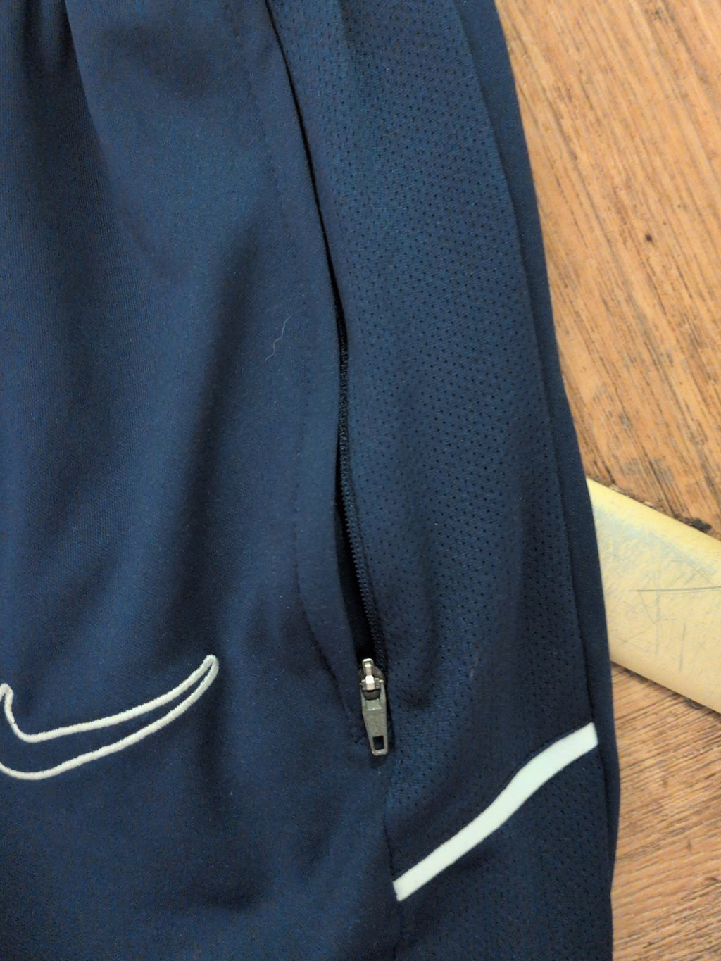 Nike Dri Fit XL Navy Track Pants Elasticated