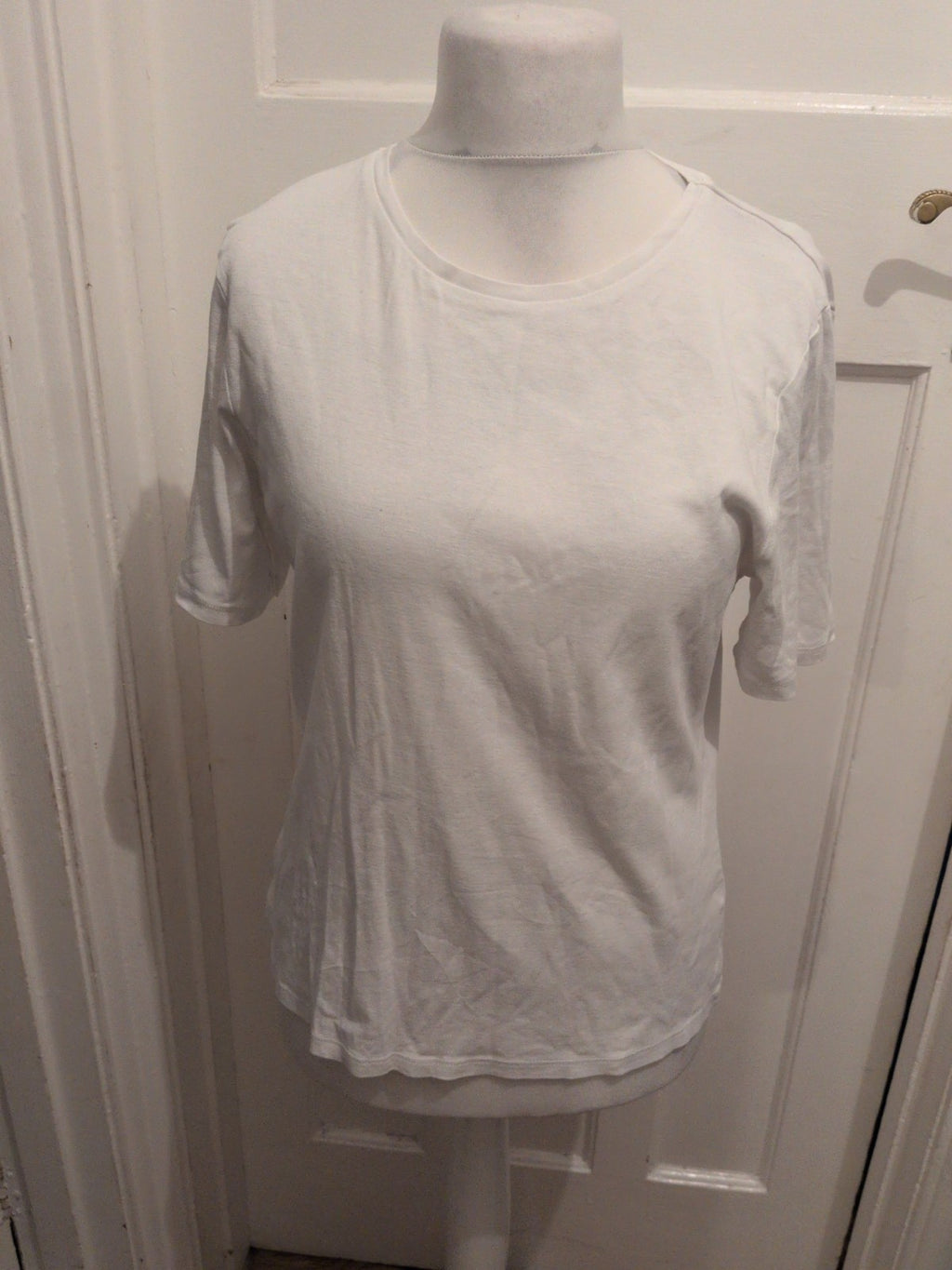 Tu Woman 20 White Short Sleeve Plain T-shirt