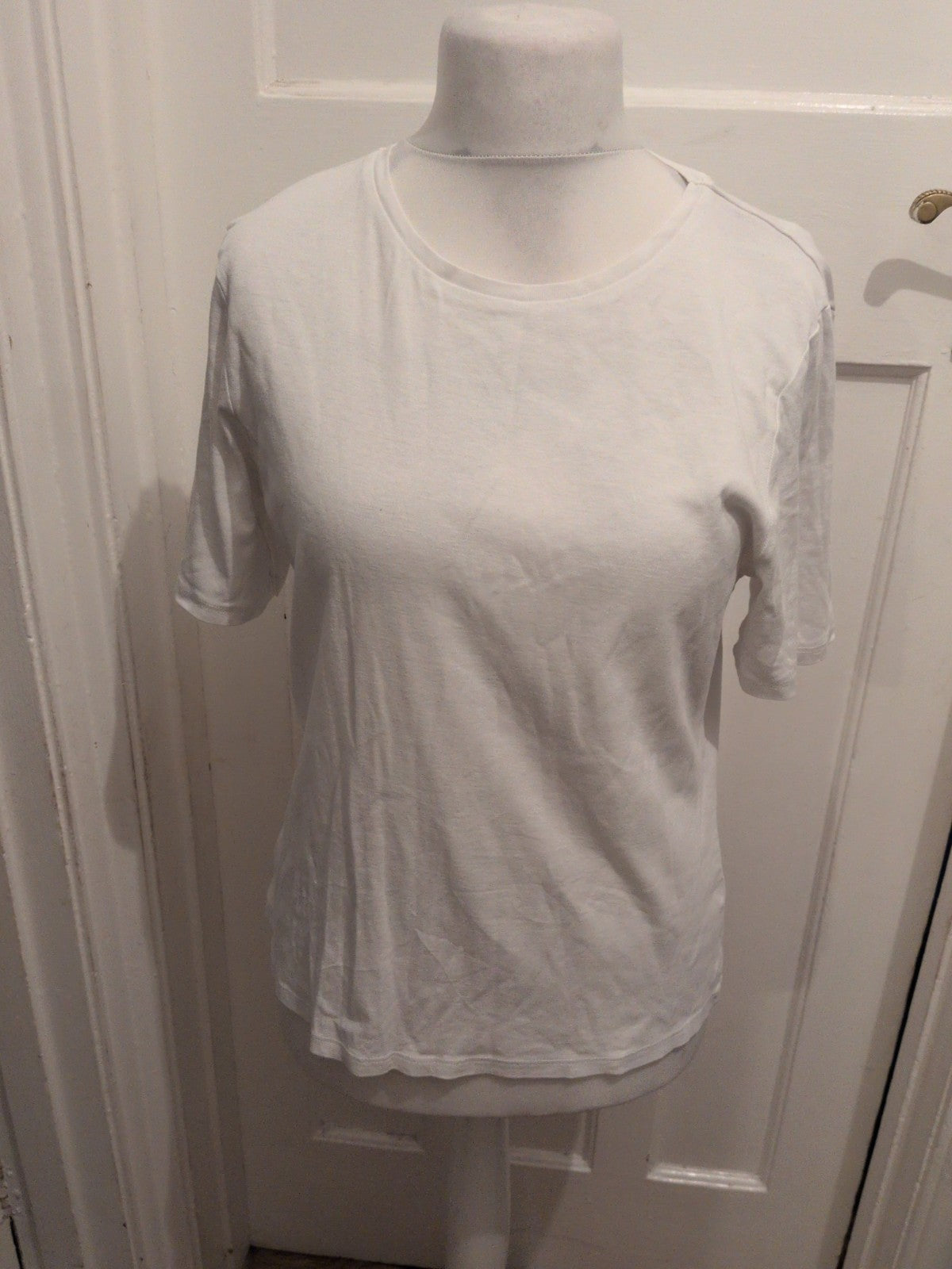 Tu Woman 20 White Short Sleeve Plain T-shirt