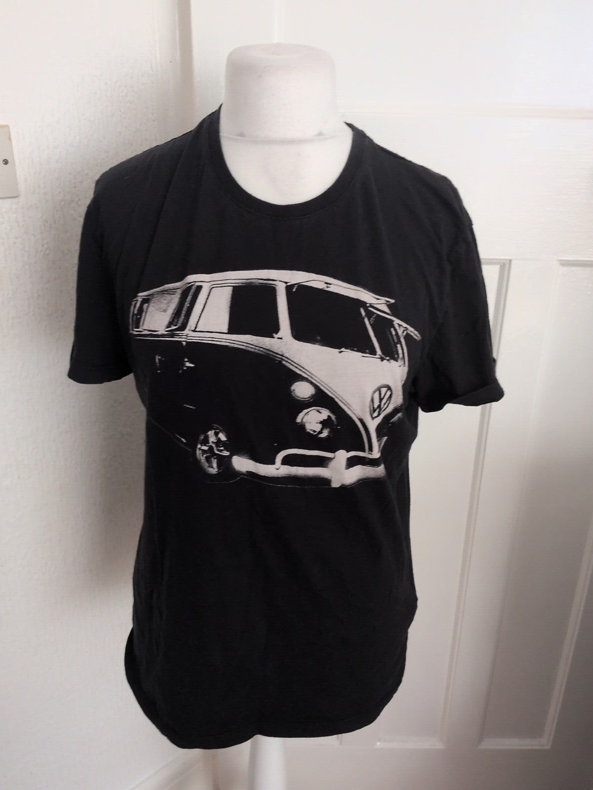 TU Large Black Caddy Print Short Sleeve T-shirt